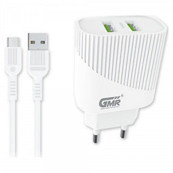 GOMS Dual USB-pistoke-adapteri